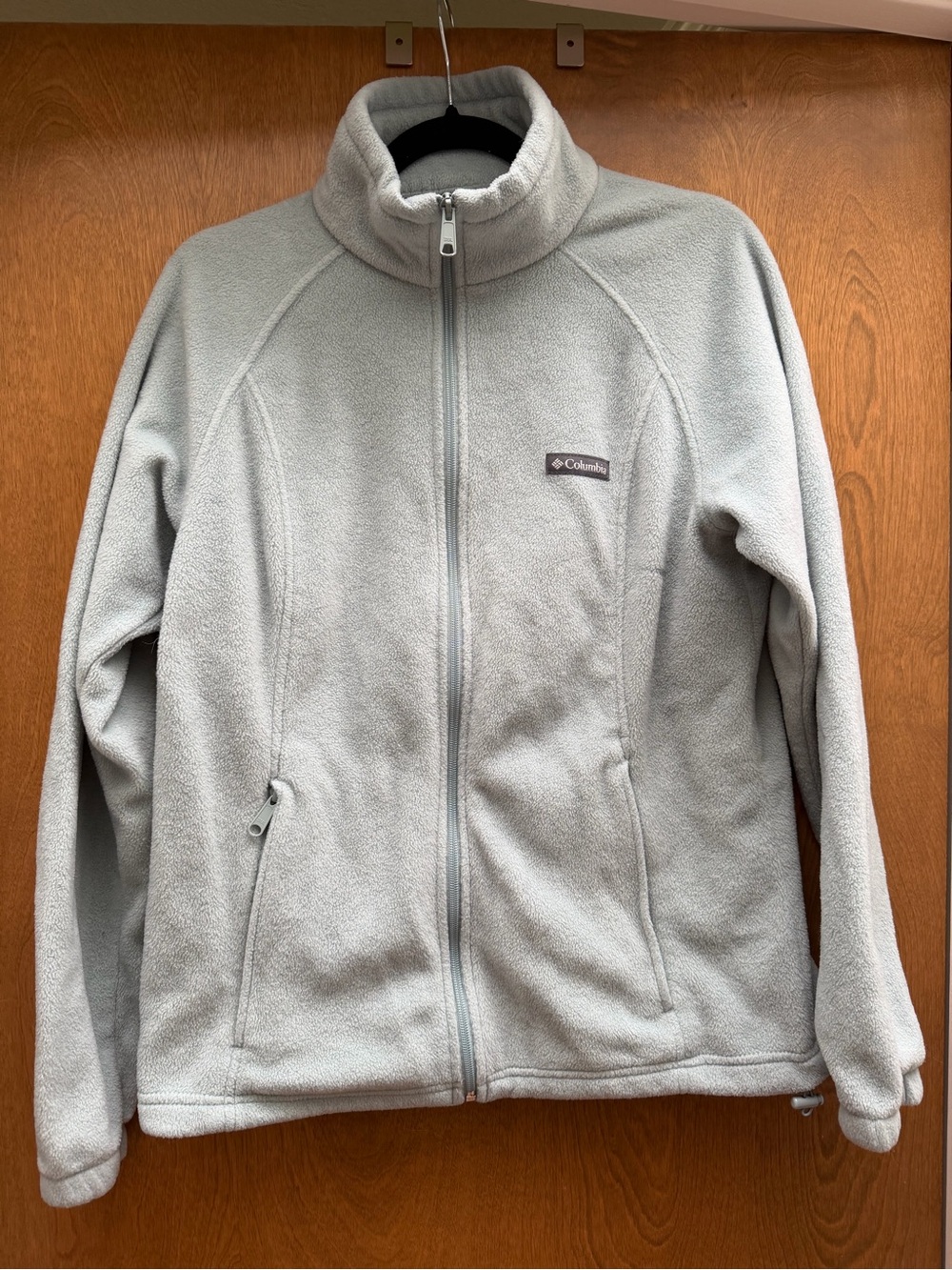 Columbia Women's Light blue Full-Zip Teddy Fleece Jacket